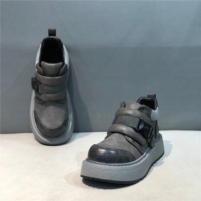 Winter New Platform Casual Shoes Lace-up Light Outdoor Shoes Daily Ec