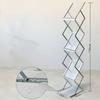 Foldable Magazine Rack Exquisite Foldable Brochure Stand for Exhibitions Office Retail Store