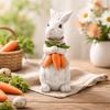 Resin Resin Rabbit Decoration Hand-Painted Easter Bunny Ornament  Party Decoration