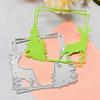 Christmas Deer Metal Cutting Dies Stencils for DIY Scrapbooking Decorative Embossing Paper Cards Template Decor Die Cuts