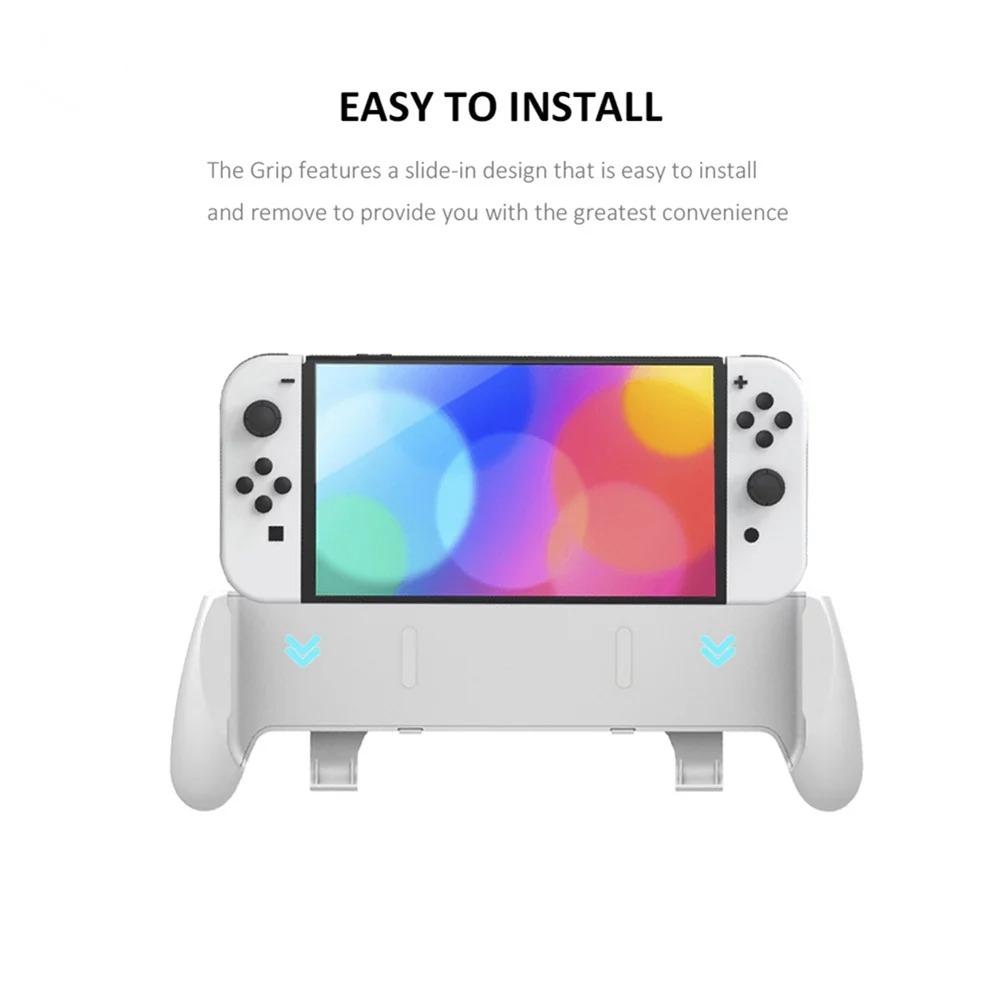 Grip Case for Nintendo Switch OLED - Ergonomic Comfort Protective Grip Case for Nintendo Switch OLED Console and Joy-Con