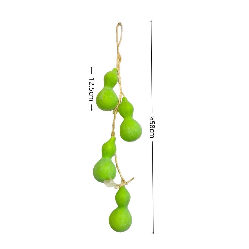 Realistic Hanging Vegetable String: Chili, Potato, Corn, Garlic, Peanut Props for Yard or Restaurant Decor