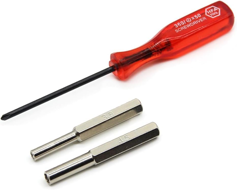 Special Screwdriver Kit for Super Boy Game Precision Screwdriver Set with and for and Replacement NES/64/Game Consoles, DTC-20 Screwdriver, Y-Shaped