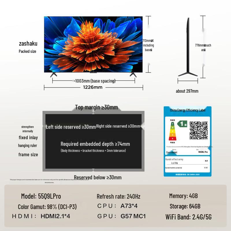 TCL Q9L Pro Series QD-Mini LED Smart TV