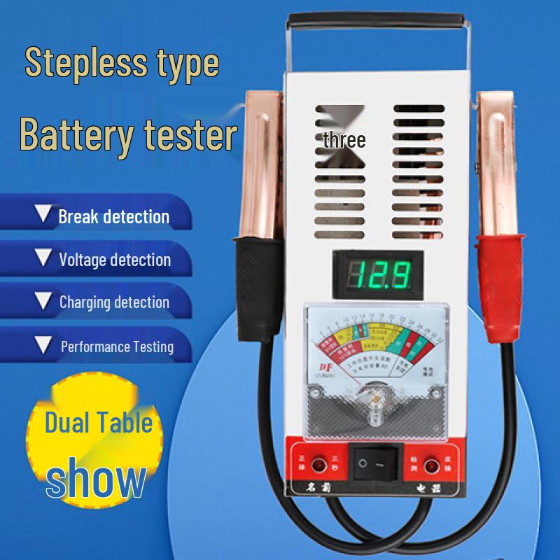 High-Precision Car Battery Voltmeter and Tester for EVs