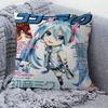 Anime HHatsunes MMikU Cushion Cover Inches Farmhouse Decor Home Throw Pillow Covers For Couch Decorations