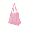 1 Pc Soild Color Beach Net Bag Large Capacity Multifunctional Single Shoulder Mesh Storage Bag For Beach Outdoor Travel Storage Bag