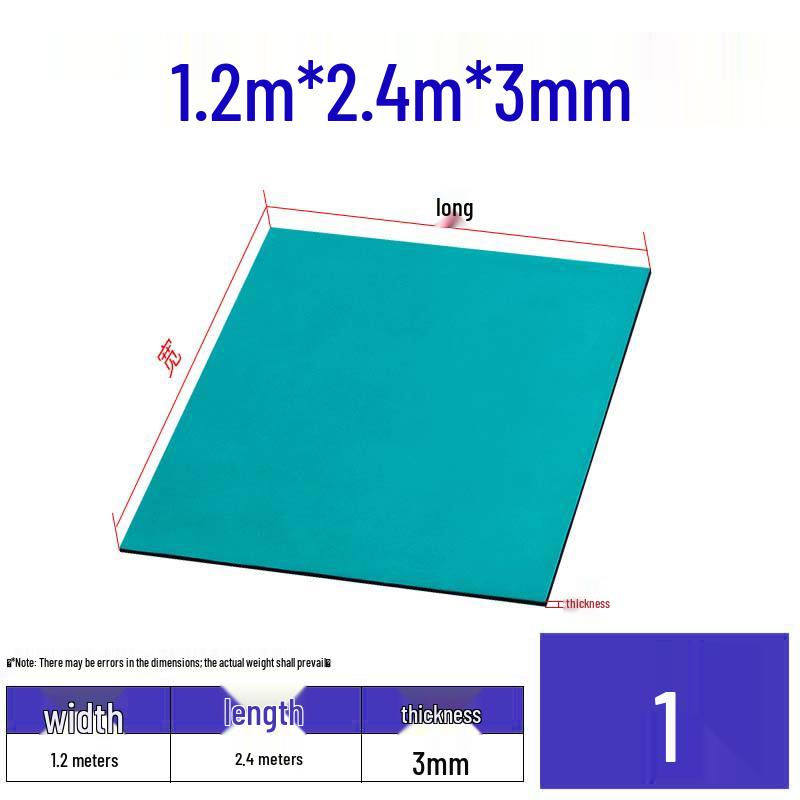 Green Anti-Static High-Temp Resistant Rubber Workbench Mat