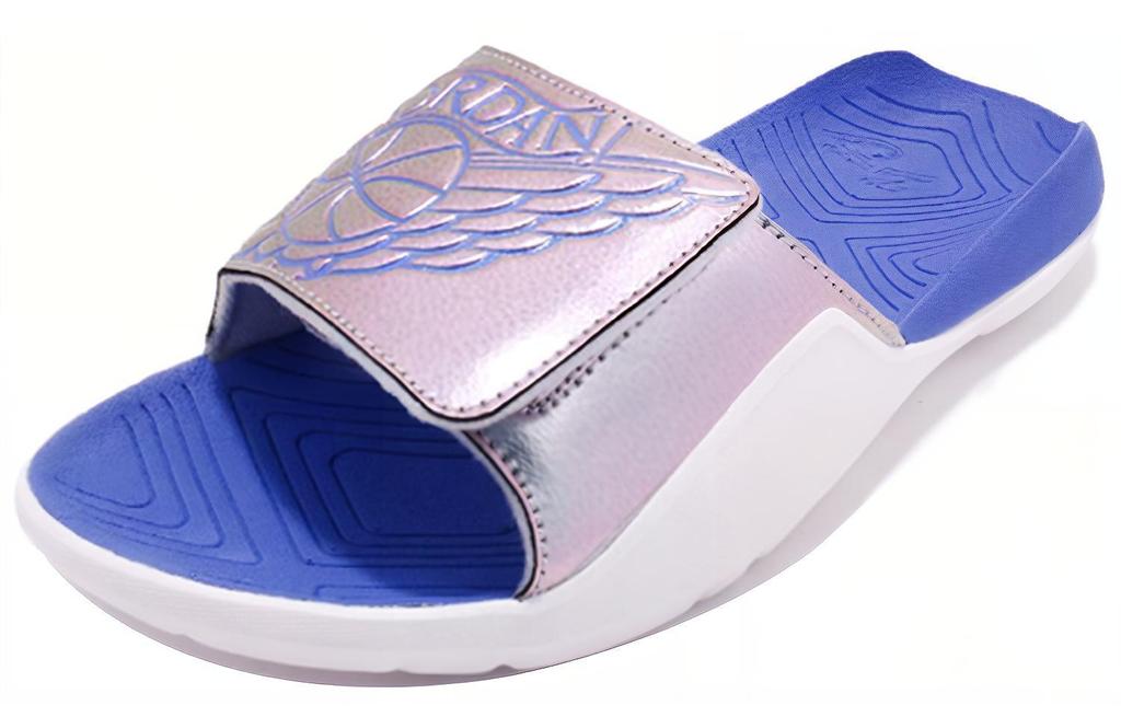 Klapki Air Jordan Hydro 7 'Wings Grey Royal' Gs AA2516-007