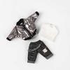 OB11 Baby Accessories Clothes for Baby Laser Bar Sets T-Shirts Jackets and Jeans Furniture for Dolls 1/12 Cool Anime Toys