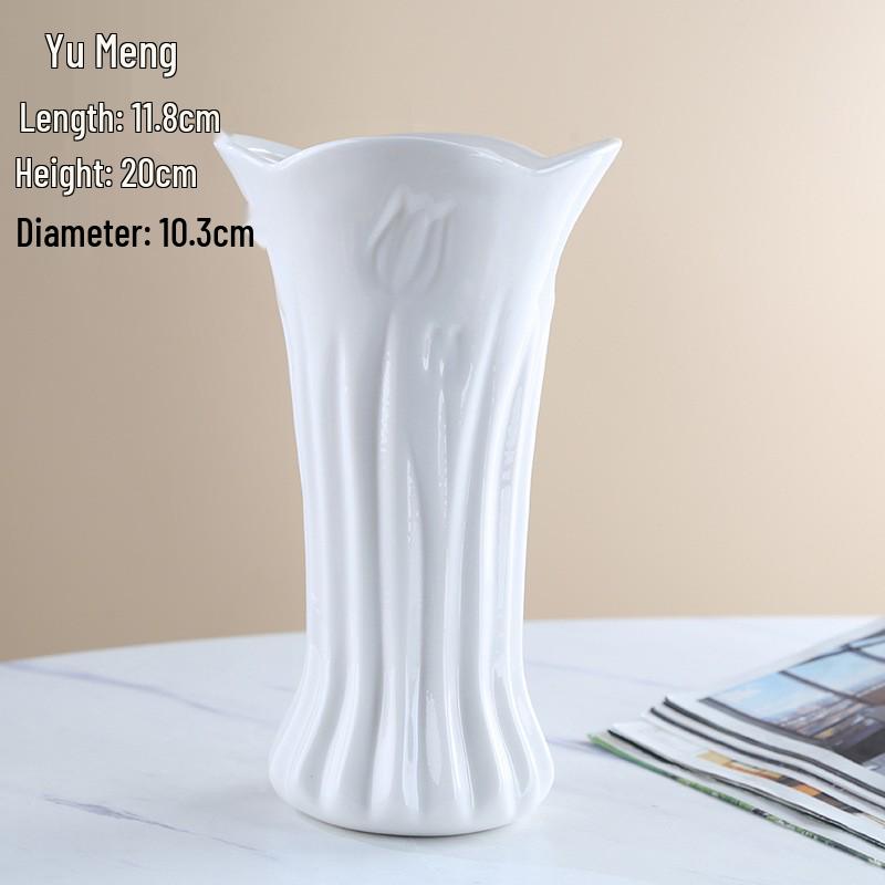 Nordische Keramikvase: Modernes Künstlerisches Blumenarrangement Heimdeko Auslage