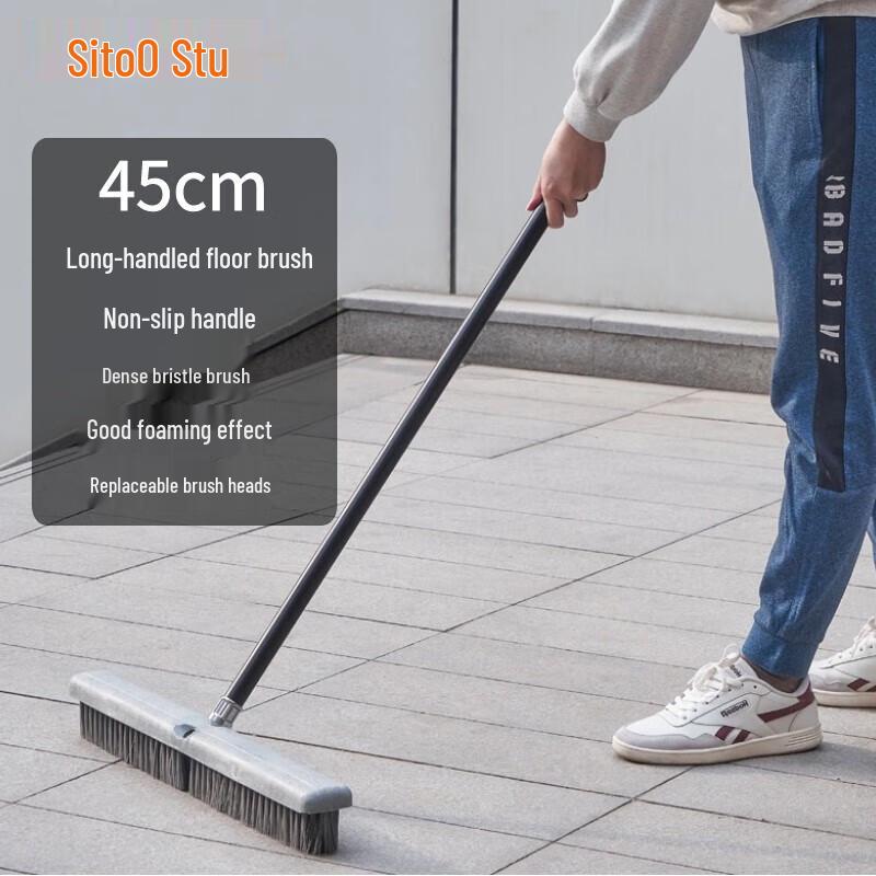 Stu Long Handle Floor Cleaning Brush