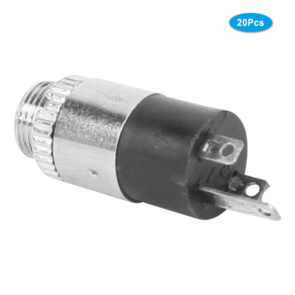 20 Pcs 3.5mm Headphone Female Socket PJ-392 Panel Mount Jack Earphone Socket Audio Equipment