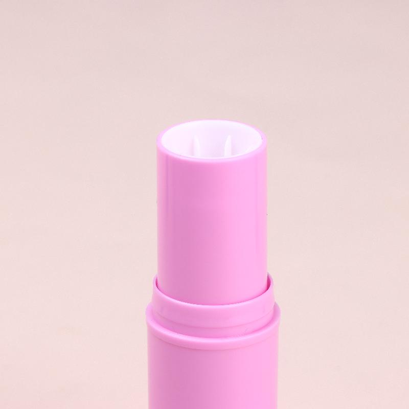 10G Empty Lip Balm Tube With Lids Plastic Purple Perfume Deodorant Highlight Containers Portable Makeup Rotatable Lipstick Tubes