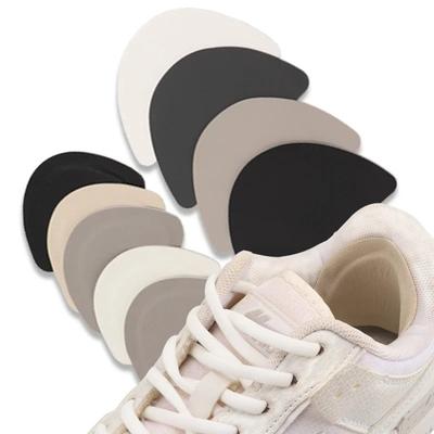 2Pcs Leather Patch Insoles Sneaker Heel Protectors Adhesive Stickers Repair Heel Pads Foot Care Products Shoe Accessories