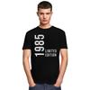 Fantastisches 40. Retro Vintage 1985 Bedrucktes T-Shirt Herren 100% Baumwolle T-Shirt Individuelle Jahre Geburtstagsgeschenk T-Shirts Modische T-Shirts