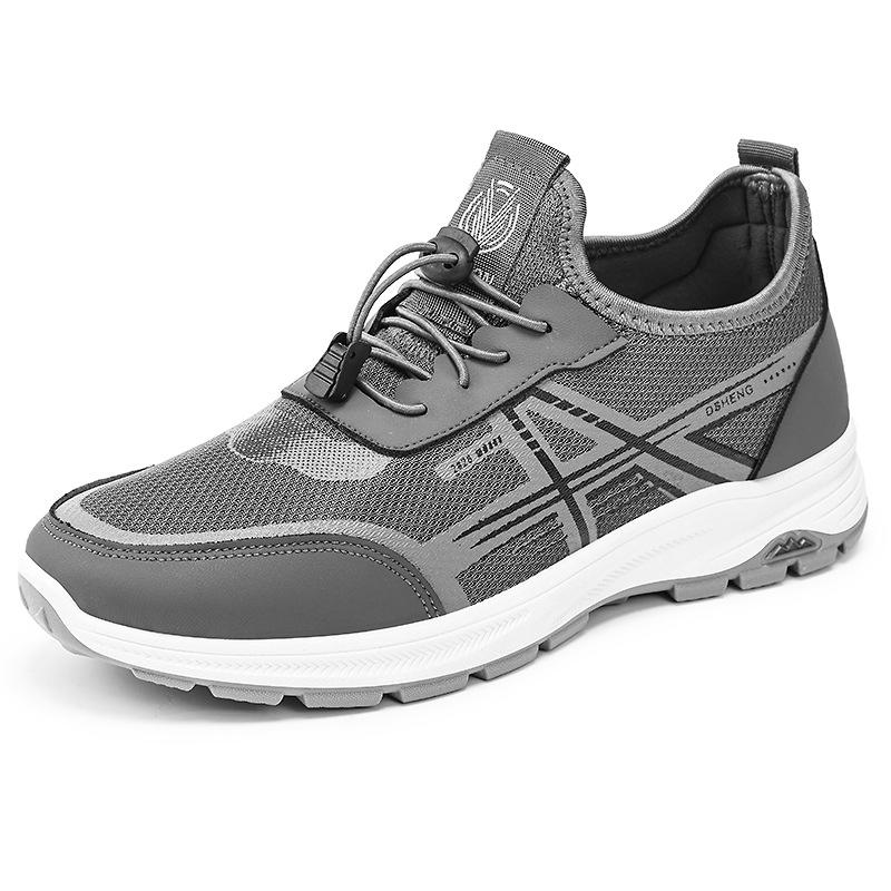 Women's shoes, sports shoes, new mesh breathable running shoes, soft-soled cushioning single shoes, elastic band, shallow mouth shoes, women's models