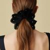 Lace Scrunchie (Black)