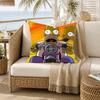 SSimpsons Cartoon Pillow Case for Sofa Living Room Home office Decor Protective Cover