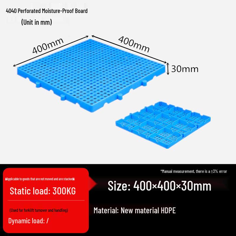 Moisture-proof Snap-together Pallet Mat for Warehouse Logistics