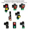 Multistyles Reverse Horn Dual Flashing Headlights  Electric Vehicle Switch Accessories