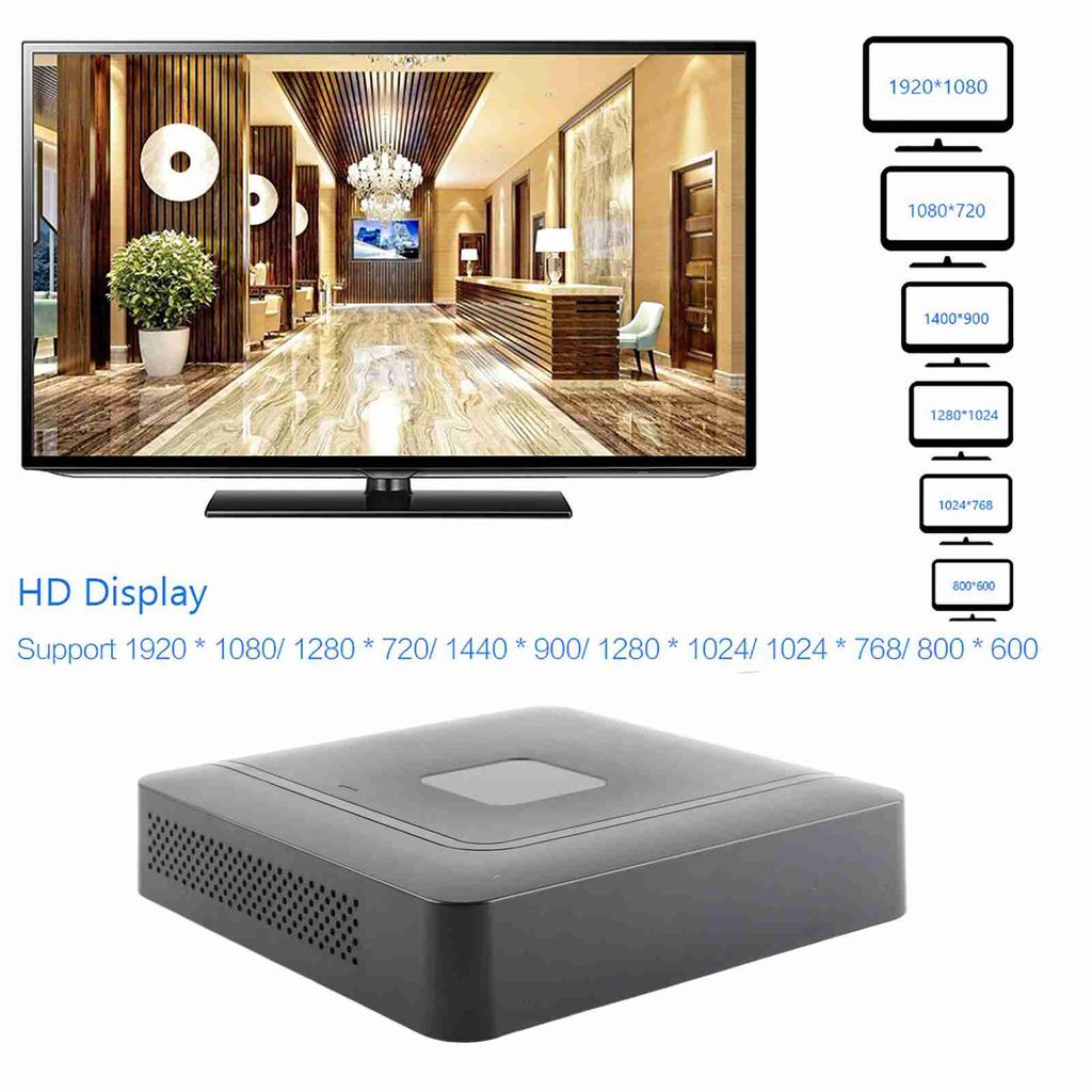 4 canale 4CH de securitate CCTV AHd CVI/TVI/DVr NVR 5 în 1 Video Recorder în timp real