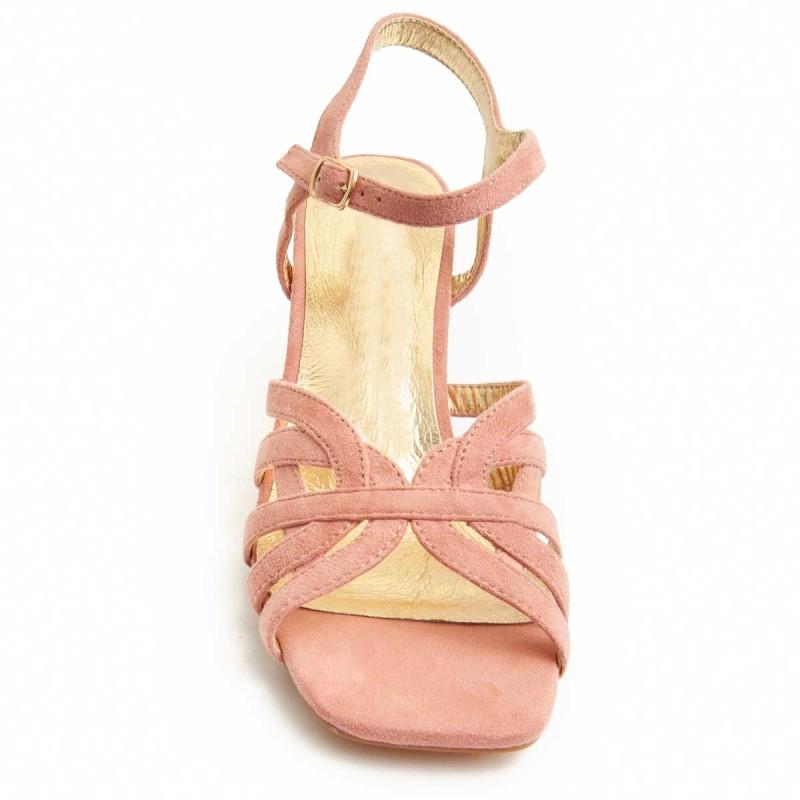 SandSandalia Con Tacon Para Mujer.  Montevita  Sanndal25  91756