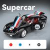 1:32 250 GTO Alloy Sports Car Model Diecasts Metal Track Racing Car Vehicles Model Simulation Sound and Light Childrens Toy Gift