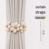 Creative White Gauze Flower Curtain Tie-back - Cute Decorative Accessory