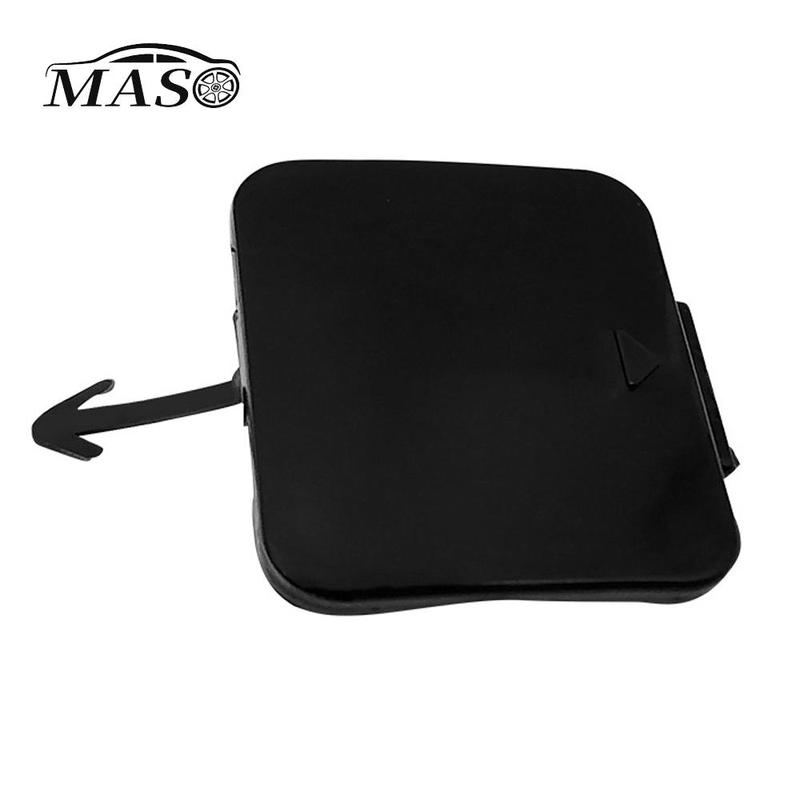 

ABS Front Bumper Tow Hook Eye Cover Cap 51118212527 for BMW E39 525i 528i 530i 540 1997 1998 1999 2000-2003 Black Unpainted