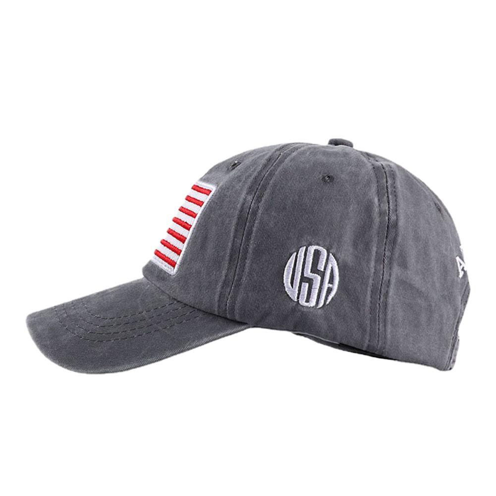 Dad Cotton Distresseded Vintage Distressed Washed Cap Baseball Stitching Embroidered Flag Usa New Brand Latest Fresh Hats Fashion Women Hip Hop Trendy