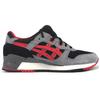 Asics Gel Lyte III Fiery Red Men Sneakers Black H635L-9023