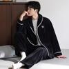 Pajamas men's winter coral fleece thickened fleece warm 1011 new autumn and winter flannel high-end loungewear