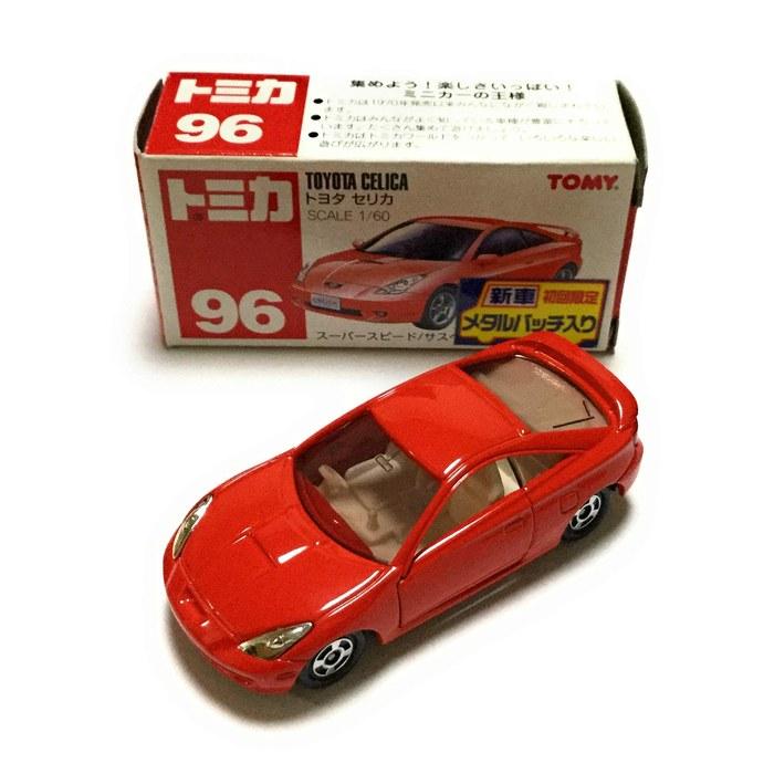 Tomica Toyota Celica 96 (Box) Red