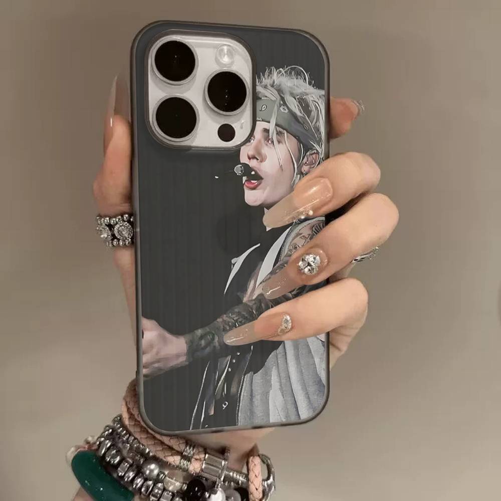 Singer J-Justin B-Bieber Soft Stripe Corrugated Phone Case For IPhone 17 Air 11 12 13 14 15 16 Pro Max Plus Cover