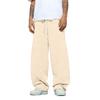 Men's Color Loose Wide Leg Sweatpants Men's Casual Fashion Sweatpants