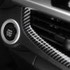 1PCS Car Interior Accessory For Kia Morning Picanto 2018- LHD Dashboard Middle Air Conditioner Vent Cover Trim ABS Material