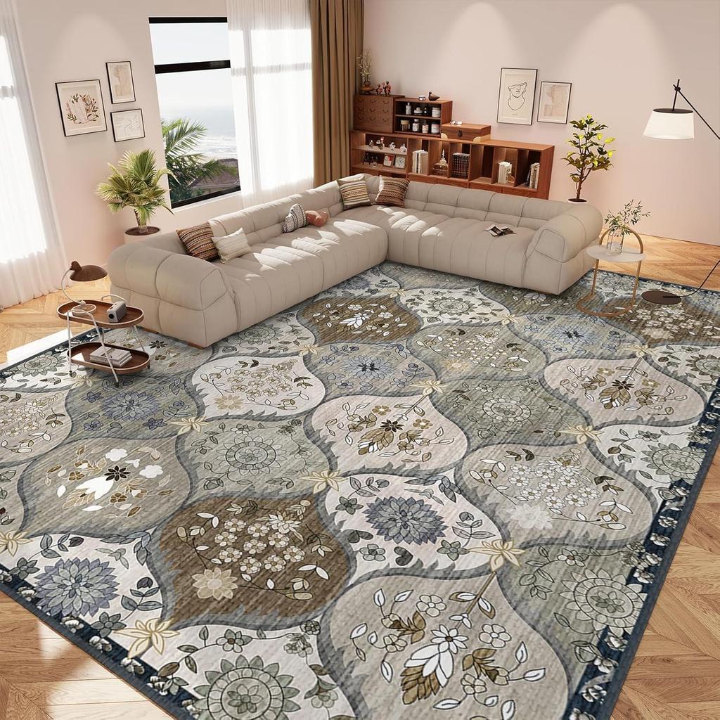 Vintage Living Room Carpet Resistant To Dirt Dust Entrance Door Mat Home Room Decoration Carpet