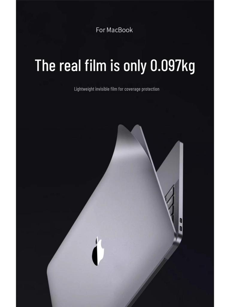 Apple için MacBook Pro/Air 13 İnç Gövde Koruyucu Çıkartma