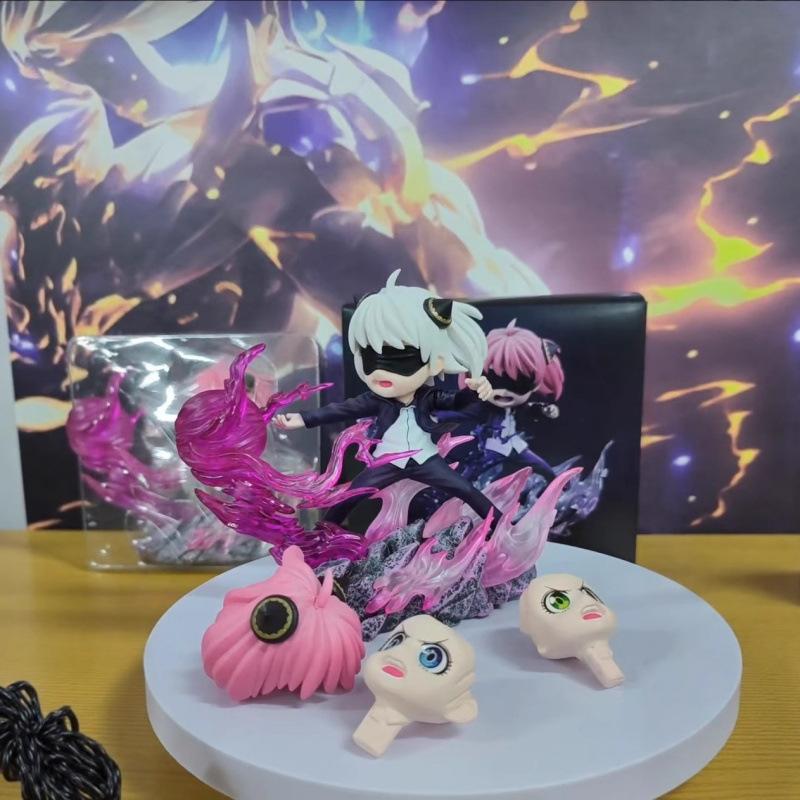 Ania COS five-striped figure, explosive spell surrounding, spy play house, trendy play model doll ornament