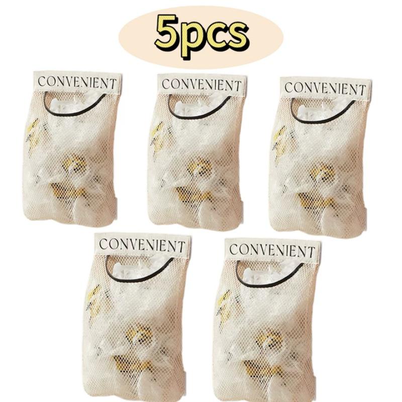 Trash Bag Holder Mesh Storage Net Grocery Bag Organizer Dispenser for Aluminum Foil, Garbage Bag, Plastic Wrap, Shopping Bag
