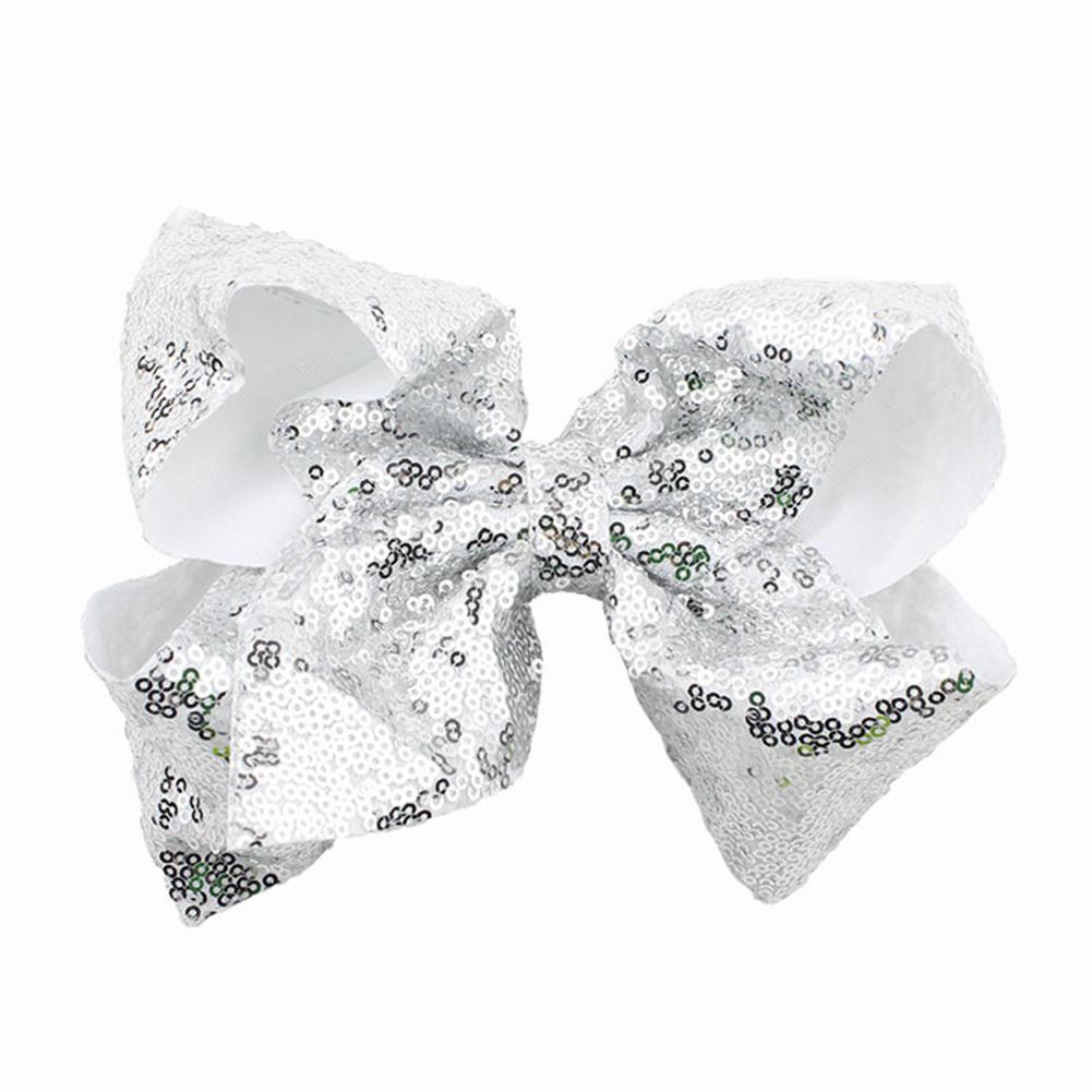 20CM Children Delicate Paillette Butterfly Hair Clip Clothes Dress Accessories
