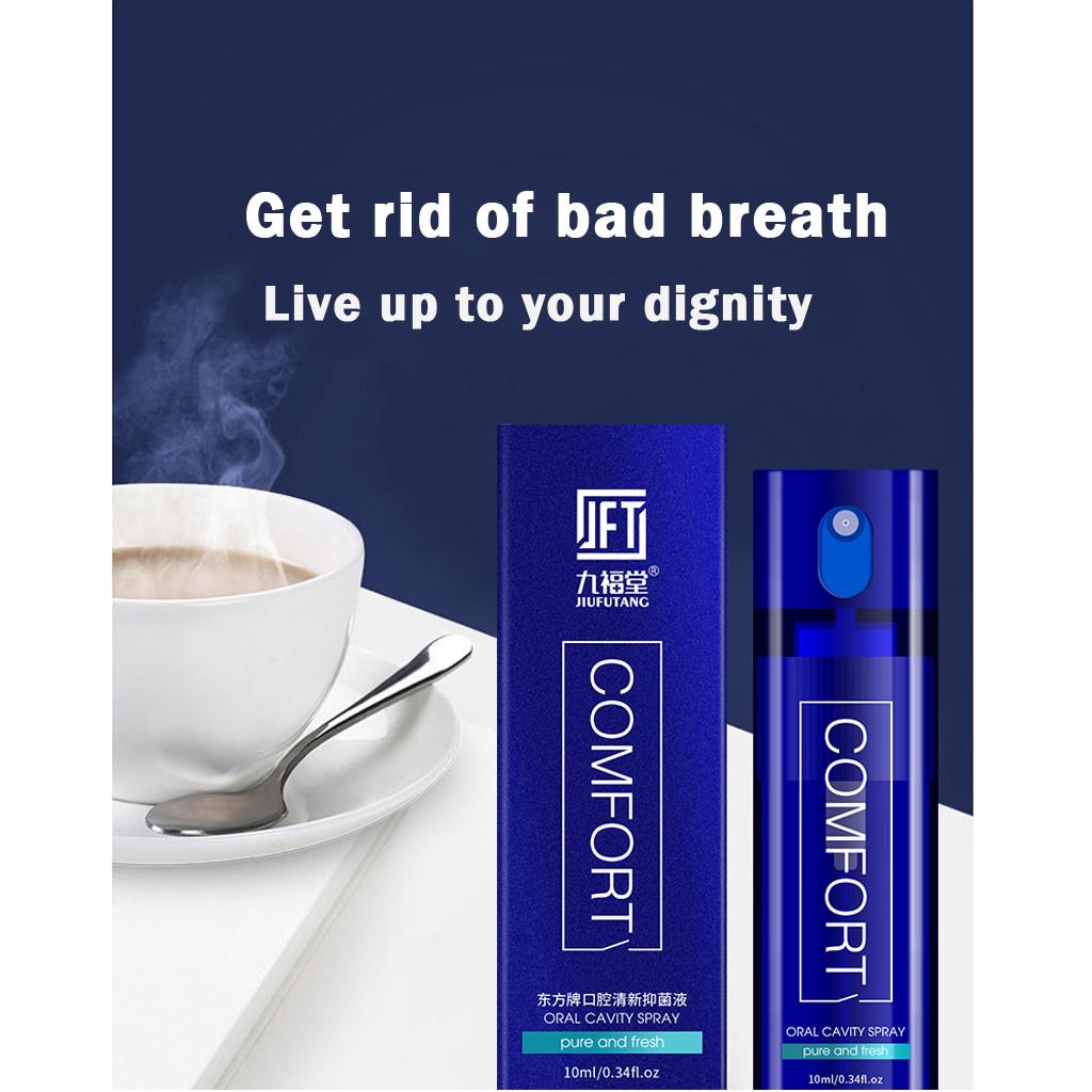 

Breath Freshener Oral Spray Bad Odor Halitosis Remove Clean Mouth 10ML