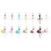 Alloy Butterfly Bows Keychain Phone Charm Keyring Bowknot Pendant Gift for Women Who Love Fashionable Accessories