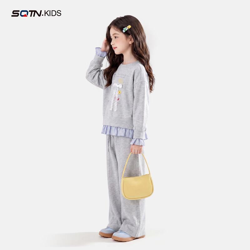 Magic Childhood Girls' Stylish Spring Autumn Sweatshirt Set
