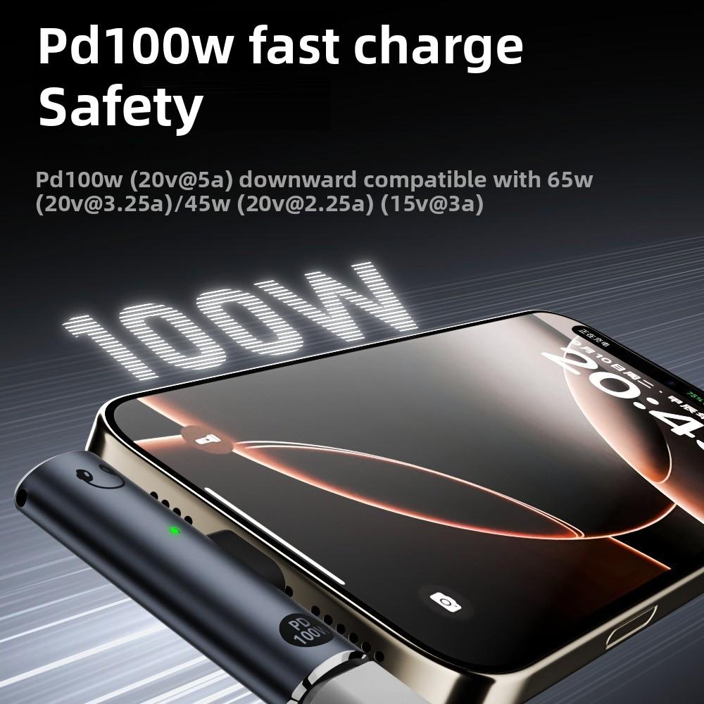 PD 100W 2-in-1 Audio Adapter Converter USB C Charge Adapter Aux USB C To 3.5mm Adapter  Laptops