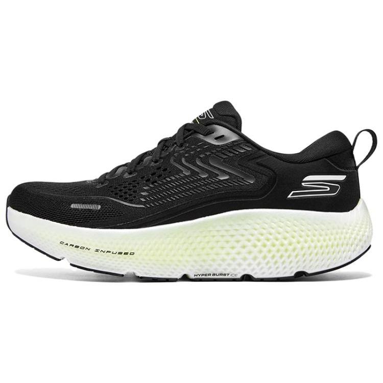 Skechers Go Run Max Road 6  Black White  Men s 246078-BKLM EU 41