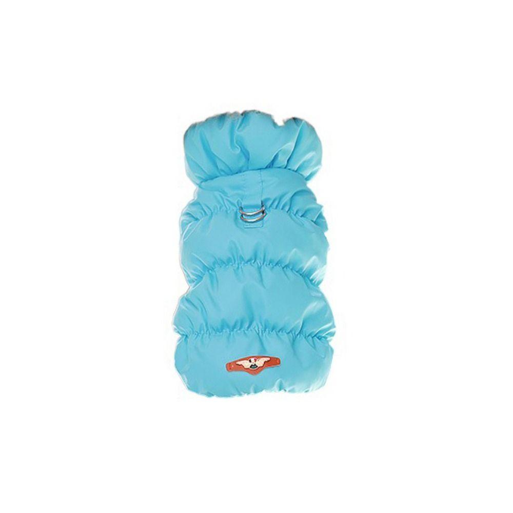Polyester/Cotton Warm Dog Turtleneck Coat Soft Warm Winter Warm Dog Jacket With D Rings Comfortable