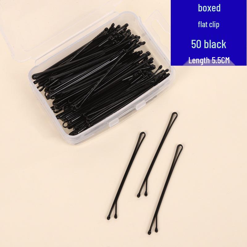 Schwarze U-förmige Haarnadeln: Kleine Baby-Haarspangen für Maskenbildner und Haaraccessoires