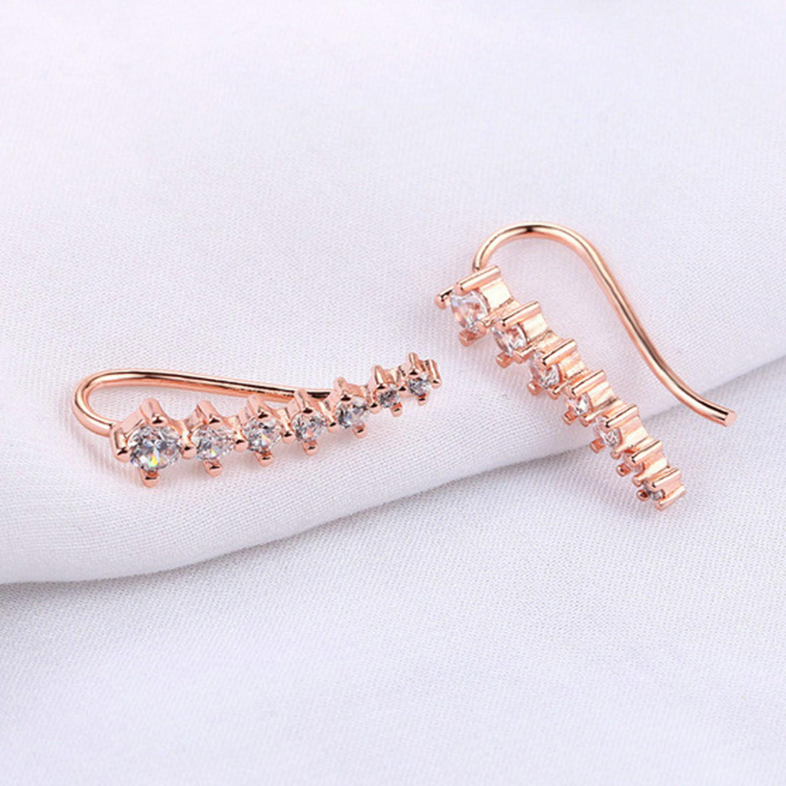 

Женщины Леди Девушка Любовь Элегантные Серьги Модные Блестящие Серьги One Size